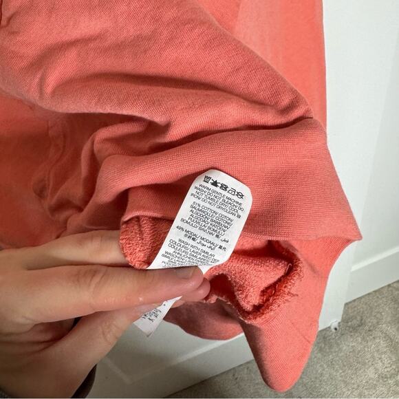 Sweaty Betty After Class Relaxed Hoodie Pullover Warm Pink Size XS - Picture 5 of 7